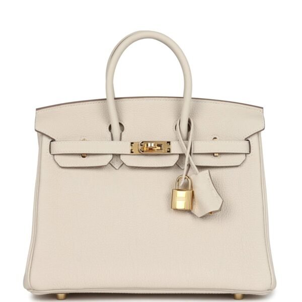 Birkin 35 Craie Togo Gold Hardware with Gold Hardware