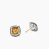DD7EAD45-E27A-F93E-82DA-681A72C24407.jpg Albion® Stud Earrings Sterling Silver with Citrine and Diamonds, 7mm