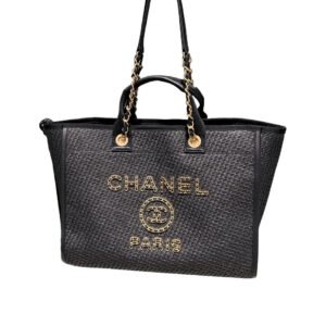 DDEDB2D2-DF64-5DFE-CCB6-7ABF92FC3C7F.jpg CHANEL Large Tote Black ??A66941