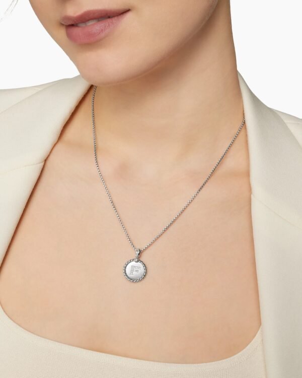 DECECA93-8D13-599E-27A4-56263D960775.jpg Initial Charm Necklace Sterling Silver with Diamond F