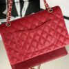 Chanel Classic Handbag 26cm Red For Women A01112