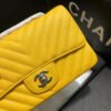 Chanel Chevron Caviar Leathe 20Cm Class-Flap Bag 1116