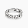 Belmont Curb Link Band Ring Sterling Silver, 5mm