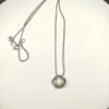 Petite Chatelaine&reg; Necklace Sterling Silver with Peridot, 10mm