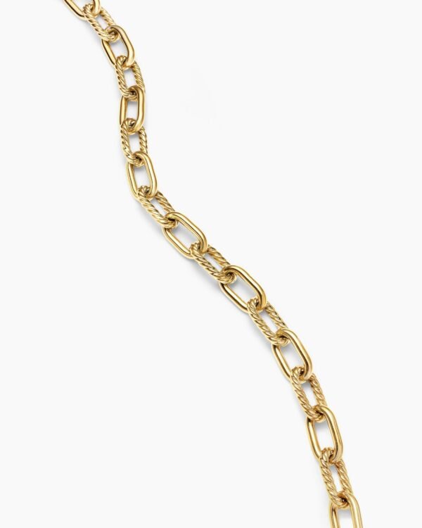 DY Madison&reg; Toggle Chain Necklace 18K Yellow Gold, 11mm