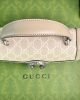 Gucci Dionysus Canvas Top Handle Beige And White Canvas 24x16cm