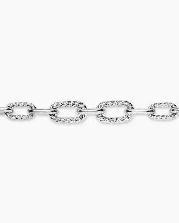 DY Madison&reg; Chain Necklace Sterling Silver with 18K Rose Gold, 8.5mm
