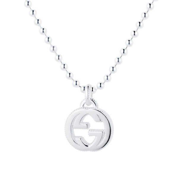 Interlocking Sterling Silver Necklace