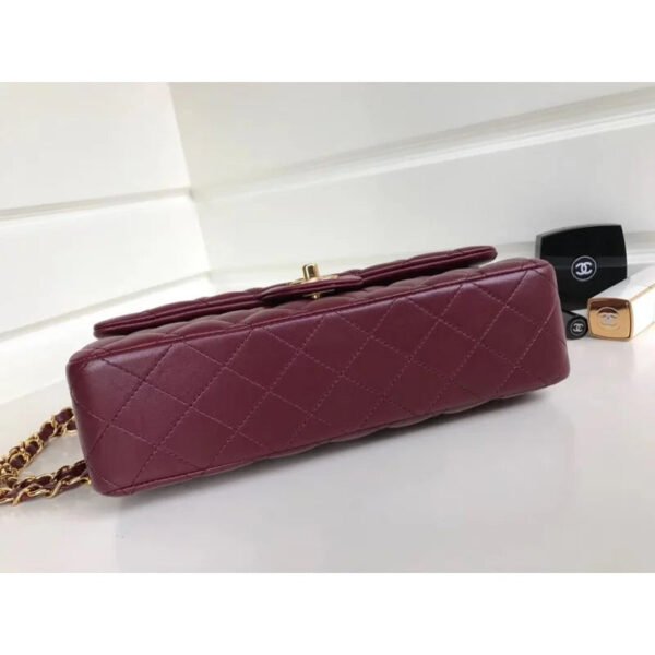 E6666EB0-8BF0-CFBF-E1AB-D6FF27522064_e2e3e638-bd00-44f9-9906-8d6e90170307.jpg Chanel 1112 Burgundy Medium Size 2.55 Lambskin Leather Flap Bag