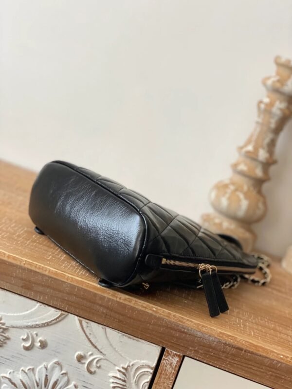 Chanel Rucksack Backpack Black Bag For Women 21cm/8in