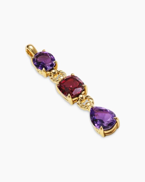 E85D26F0-B358-899F-6A04-C1CB80E97929.jpg Marbella Y Pendant 18K Yellow Gold with Amethyst and Rhodolite Garnet, 57.8mm