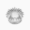 Starburst Ring Sterling Silver with Diamonds - 6