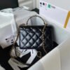 Chanel Mini Flap Bag With Top Handle As3886
