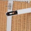 Kelly 35 Picnic Bag White Swift Leather / Osier (Wicker) Limited Edition