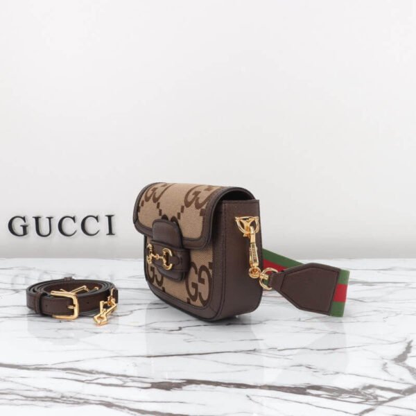 Gucci Horsebit 1955 Jumbo GG Mini Shoulder Bag