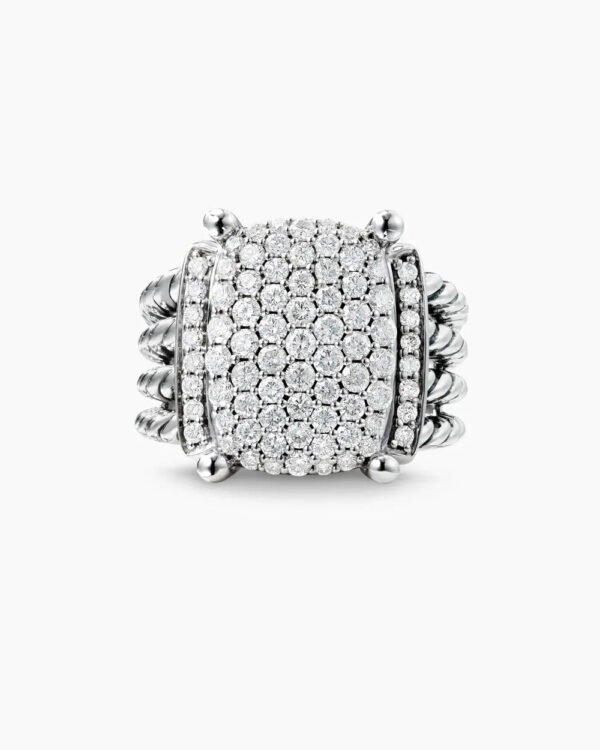 EED16B1E-1B08-2667-8CE4-86AFE3EF055C.jpg Wheaton® Ring Sterling Silver with Diamonds, 16.7mm