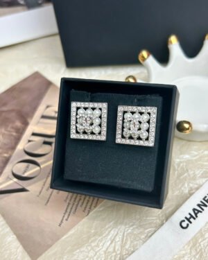 CCE698 CC Stud Earring - A