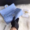 Chanel 1112 Blue Medium Size 2.55 Lambskin Leather Flap Bag