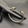 5mm Cable Bracelet with Black Onyx & Diamond Accents