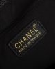 CHANEL Woven Straw Raffia Striped Medium Deauville Tote