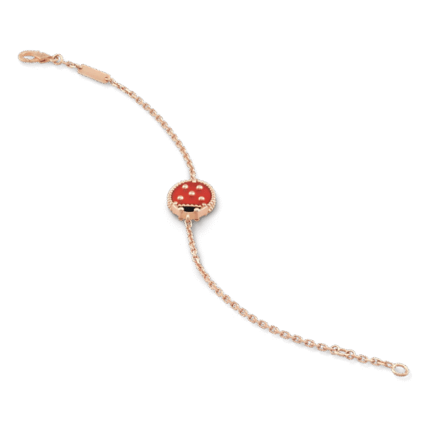 Lucky Spring bracelet, closed wings ladybug