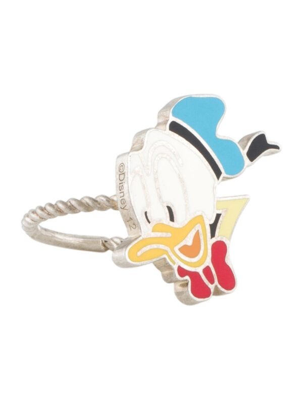 F3357B29-36C8-F5FB-623A-177136E3A72B.jpg Enamel Donald Duck Cocktail Ring