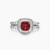 F3C87AAF-6BF9-01F4-AD5B-DB375F53C5AA.jpg Petite Albion® Ring Sterling Silver with Garnet and Diamonds - 6