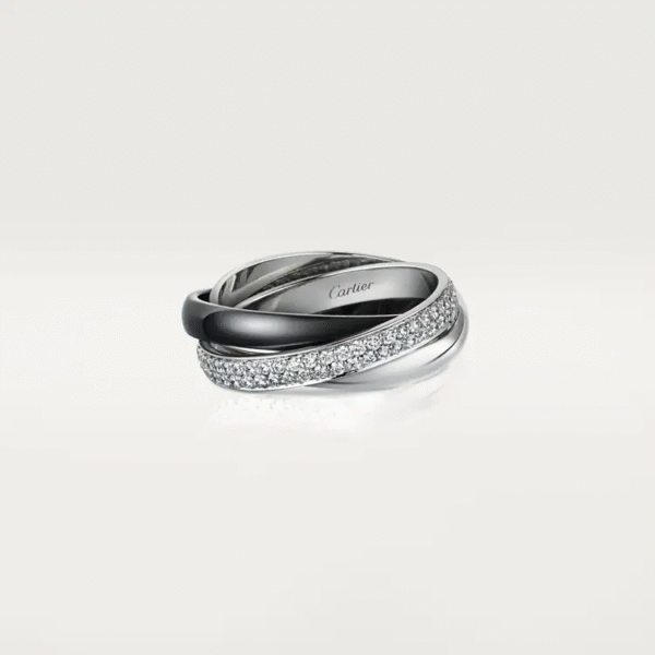 TRINITY RING, CERAMIC, SM