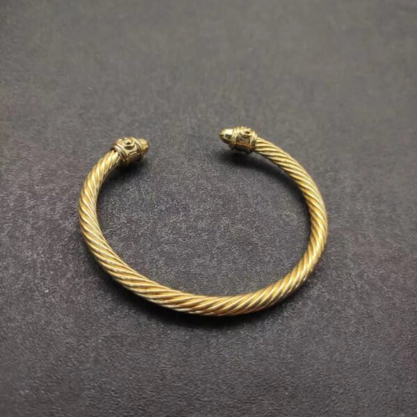 Renaissance&reg; Classic Cable Bracelet gold, 5mm