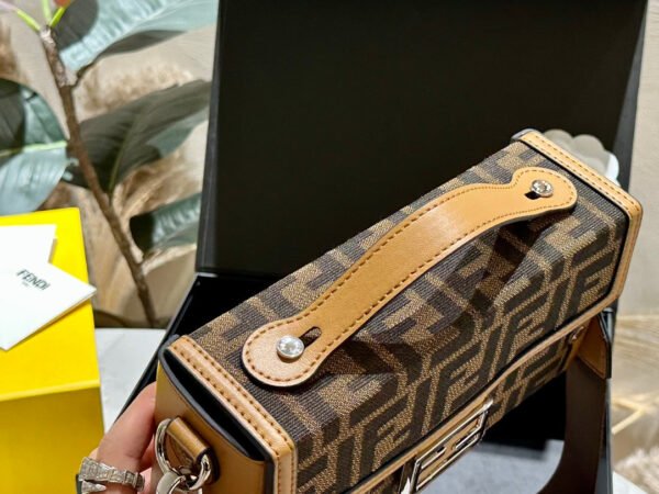 Fendi Baguette Sofe Trunk - Yellow