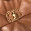 Chanel 19 Handbag 26cm Brown For Women AS1160
