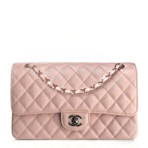 Chanel Caviar Calfskin Classic Flap Bag-Pink