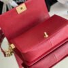 Chanel Medium Boy Handbag Red For Women 9.8in/25cm A67086