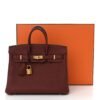 Birkin 30 Rouge H in Togo Leather with Gold Hardware