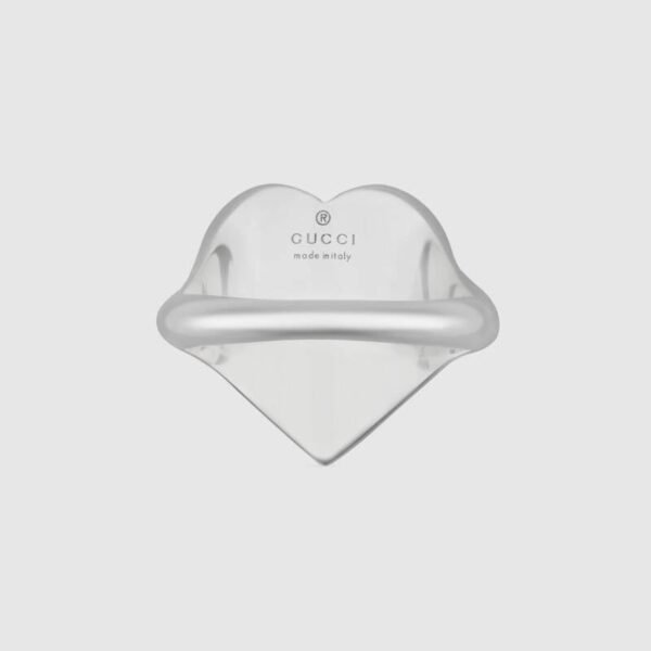 HEART ENAMEL RING