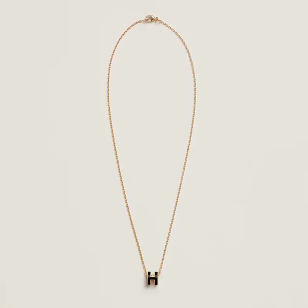 Mini Pop H pendant - Noir