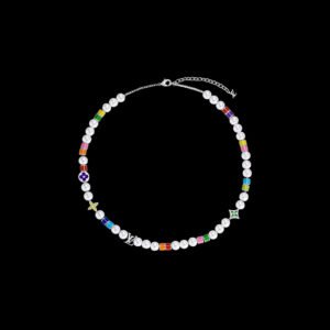 Monogram Pearls Party Necklace