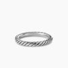 Cable Collectibles Stack Ring Sterling Silver, 3mm