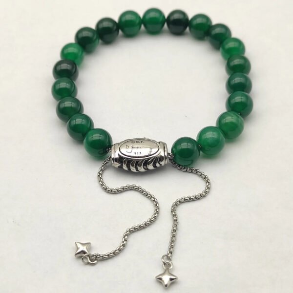 8MM Stretch Rock Crystal Bracelet