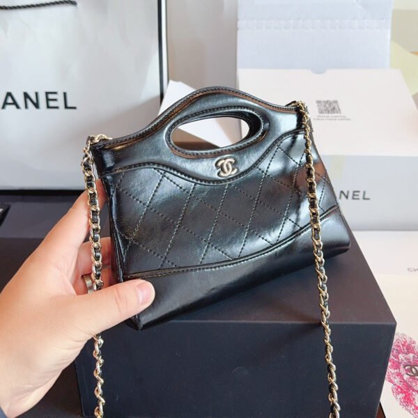 31 MINI SHOPPING BAG - BLACK