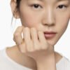 Petite Helena Wrap Band Ring 18K Yellow Gold with Diamonds - 6