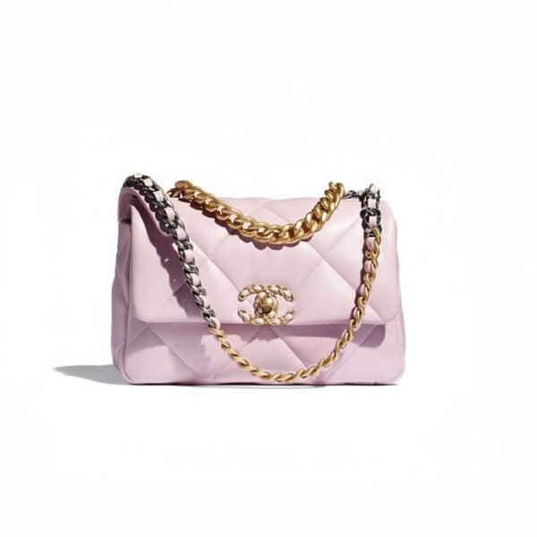 FE9342C3-93E9-6733-8ADD-213095F4D0DE.jpg Chanel 19 Handbag AS1160 Pink