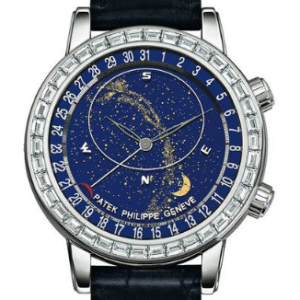 Celestial Automatic Moon Phase Diamond Blue Dial Men's Watch