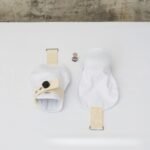 BDSM Gloves Punishment Set White