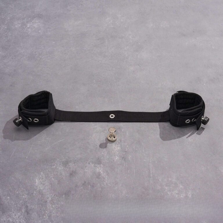 Ankle Cuffs Bondage Toy Black