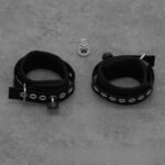 Cuffs for Legs and Arms Pair Kinky Style Black